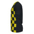 Camiseta Joma Flag II Hombre Negro-Amarillo