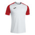 Polo Manga Corta Hombre Academy IV Blanco Rojo