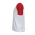 Polo Manga Corta Hombre Academy IV Blanco Rojo