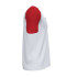 Polo Manga Corta Hombre Academy IV Blanco Rojo