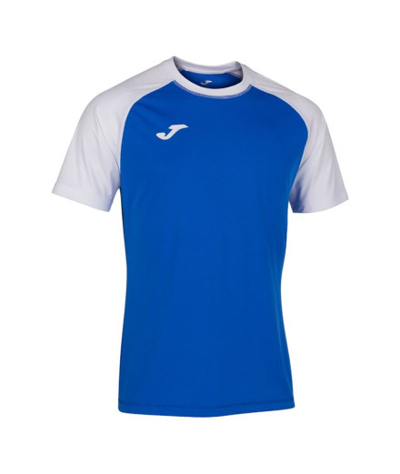 Camiseta Manga Corta Hombre Teamwork Royal Blanco