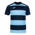 Camiseta Manga Corta Hombre Prorugby II Marino Celeste