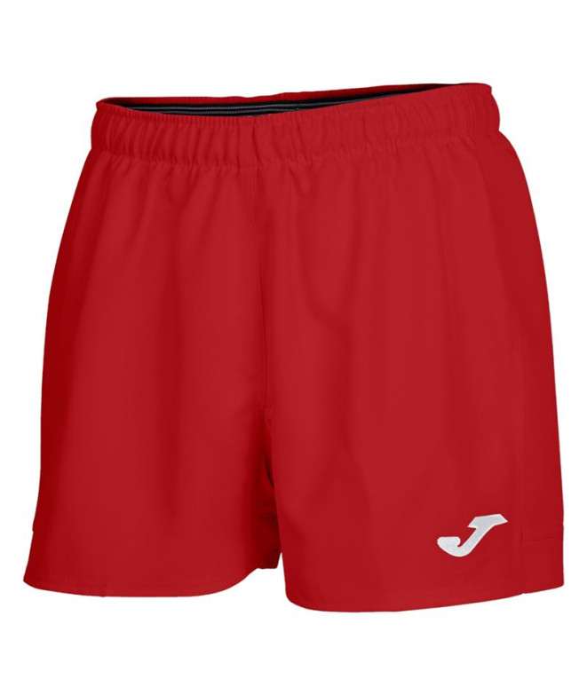 Short De Rugby Hombre Joma Myskin II Rojo Rojo
