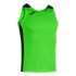 Camiseta De Running Tirantes Hombre Record II Verde Flúor Negro
