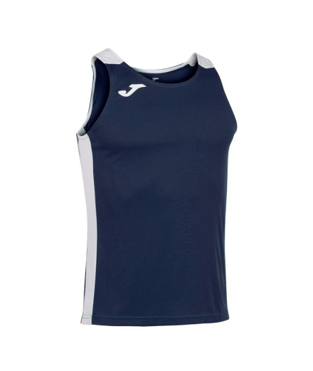 Camiseta De Running Hombre Joma Record II Marino Blanco...