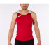 Camiseta De Running Tirantes Hombre Record II Rojo Blanco