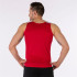 Camiseta De Running Tirantes Hombre Record II Rojo Blanco