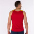 Camisetade Running Tirantes Hombre Record II Rojo Amarillo