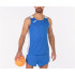Camiseta De Running Tirantes Hombre Record II Royal Blanco