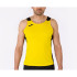 Camiseta De Running Tirantes Hombre Record II Amarillo Negro