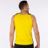 Camiseta De Running Tirantes Hombre Record II Amarillo Negro
