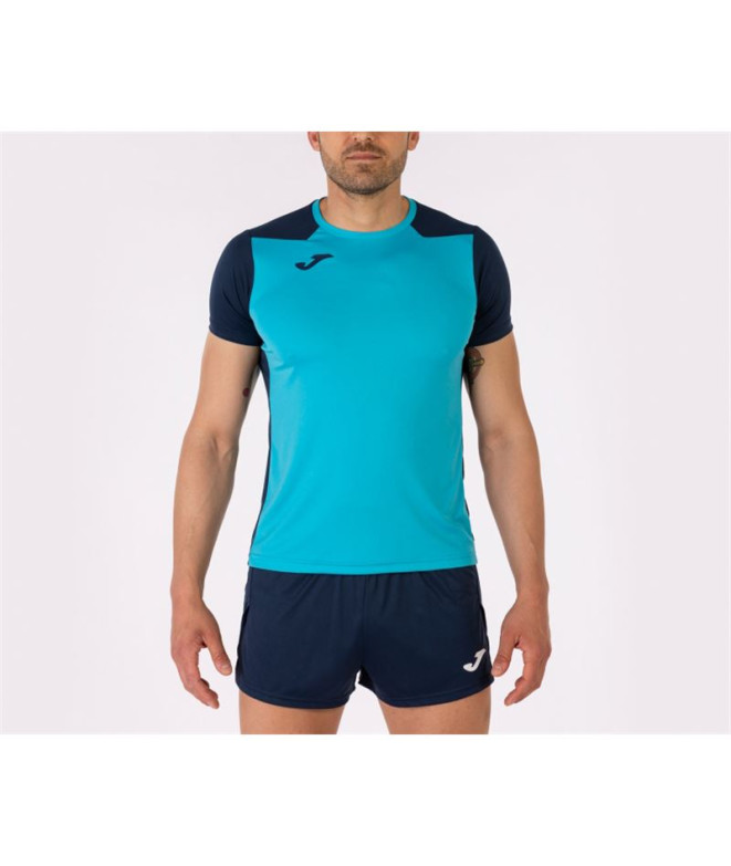 Camiseta De Running Manga Corta Hombre Record...