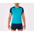 Camiseta De Running Manga Corta Hombre Record II Turquesa Flúor Marino