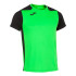 Camiseta De Running Manga Corta Record II Verde Flúor Ne