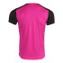 Camiseta De Running Manga Corta Hombre Record II Rosa Flúor Neg