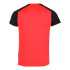 Camiseta De Running Manga Corta Hombre Record II Coral Flúor Negro