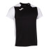 Camiseta De Running Manga Corta Hombre Record II Negro Blanco