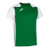 Camiseta De Running Manga Corta Hombre Record II Verde Blanco