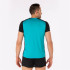 Camiseta De Running Manga Corta Hombre Record II Turquesa Negro
