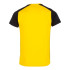 Camiseta De Running Manga Corta Hombre Record II Amarillo Negro