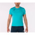 Camiseta De Running Manga Corta Hombre Record II Turquesa Flúor