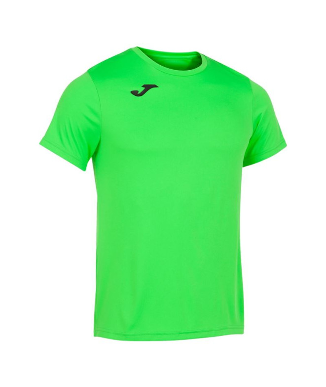 Camiseta De Running Manga Corta Hombre Record...