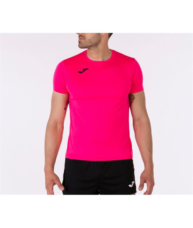 Camiseta De Running Manga Corta Hombre Record...