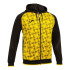 Chaqueta Con Capucha Joma Supernova III Hombre Negro Amarillo