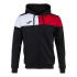 Chaqueta de Fútbol Joma Con Capucha Crew V Hombre/Niño Negro Rojo Blanco