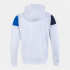 Chaqueta de Fútbol Joma Con Capucha Crew V Hombre/Niño Blanco Royal Marino
