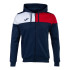 Chaqueta de Fútbol Joma Con Capucha Crew V Hombre/Niño Marino Rojo Blanco