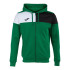 Chaqueta de Fútbol Joma Con Capucha Crew V Hombre/Niño Verde Negro Blanco