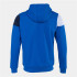 Chaqueta de Fútbol Joma Con Capucha Crew V Hombre/Niño Royal Marino Blanco