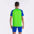 Camiseta de Running Joma Manga Corta Elite X Hombre/Niño Verde Flúor Royal