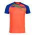 Camiseta de Running Joma Manga Corta Elite X Hombre/Niño Coral Flúor Royal