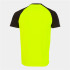 Camiseta de Running Joma Manga Corta Elite X Hombre/Niño Amarillo Flúor Negro