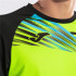Camiseta de Running Joma Manga Corta Elite X Hombre/Niño Amarillo Flúor Negro