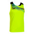 Camiseta de Running Joma Sin Mangas Elite X Hombre/Niño Amarillo Flúor Negro