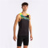 Camiseta de Running Joma Sin Mangas Elite X Hombre/Niño Negro Amarillo Flúor