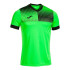 Camiseta de Fútbol Joma Manga Corta Eco Supernova Hombre/Niño Verde Flúor Negro