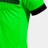 Camiseta de Fútbol Joma Manga Corta Eco Supernova Hombre/Niño Verde Flúor Negro
