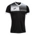 Camiseta de Fútbol Joma Manga Corta Eco Supernova Hombre/Niño Negro Blanco