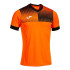 Camiseta de Fútbol Joma Manga Corta Eco Supernova Hombre/Niño Naranja Negro
