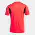 Camiseta de Fútbol Joma Winner III Hombre/Niño Coral Flúor Negro