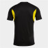 Camiseta de Fútbol Joma Winner III Hombre/Niño Negro Amarillo