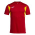 Camiseta de Fútbol Joma Winner III Hombre/Niño Rojo Amarillo
