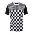 Camiseta de Fútbol Joma Manga Corta Flag III Hombre/Niño Negro Blanco