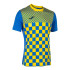 Camiseta de Fútbol Joma Manga Corta Flag III Hombre/Niño Royal Amarillo
