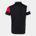 Polo Manga Corta Joma Crew V Hombre/Niño Negro Rojo Blanco