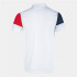 Polo Manga Corta Joma Crew V Hombre/Niño Blanco Rojo Marino